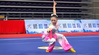 Wang Bing [Shandong] - Jianshu - 3rd - China 2018 National Wushu Routine Championship