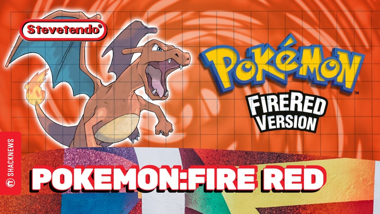 ShackStream: Pokemon Fire Red on The Stevetendo Show! Episode 710