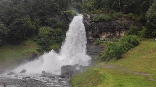 Travel around Hardangerfjord #norway #travelnorway #travel #trip #visitnorway #fossen #waterfall