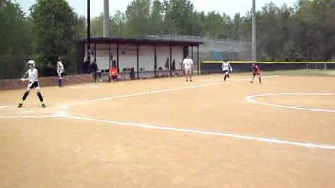 Katherine Boxed in then Scores! 4-9-11
