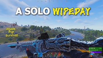 SOLO WIPE DAY – CLEAR PROGRESSION ON HIGH POP | Official Vanilla Rust