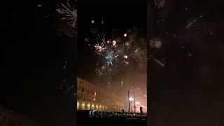 Happy new year 2024 - fireworks in Torino