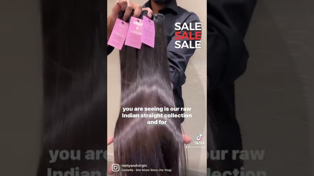 🇺🇸Raw Indian Hair Extensions                            🔥SEMI ANNUAL SALE 2022🔥