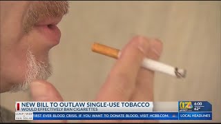 California lawmakers introduce bill banning single-use tobacco products