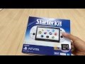 PS VITA  Starterkit 開封動画