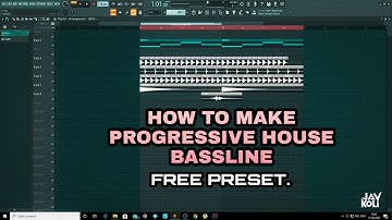 HOW TO MAKE PROGRESSIVE HOUSE BASS + FREE PRESET (FL Studio 20 Tutorial)
