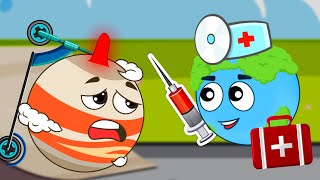 Planet Ambulance Song🚨🚑 Going to the Doctor Song 🩺😲 Kids Songs & Nursery Rhymes