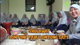 sholawat Lontong tahu lontong sate, persi marawis