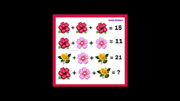 solve the puzzle and comment your answer #shortsfeed #shorts #maths #mathspuzzle #puzzle #harshasai