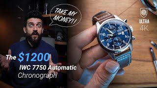 $1200 IWC Pilot 7750 Automatic Chronograph! Is this legal?