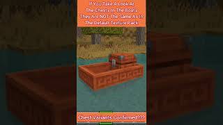 Minecraft Actions &amp; Stuff 1.10 Update New Chest Variants Confirmed???