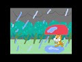 The storm.. poor scratch cat