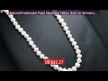 Natural Freshwater Pearl Necklace Yellow Gold for Women Lady Choke... — Best Deal 2026 | Shop Now!