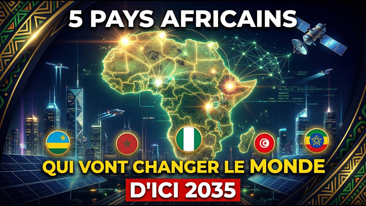 Ces 5 Pays Africains Vont Changer le Monde d'ici 2035 — Le Classement que Personne n'Ose Faire