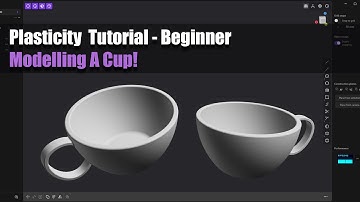 Plasticity Tutorial for Beginners | How to Model a Cup