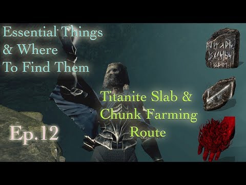 Video: Tematske Plošče Dark Souls Titanite: Kje Najti Modre, Rdeče, Bele In Utripajoče Lokacije Titanita