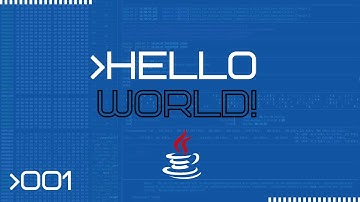 Hello World Java #001 - Olá Mundo!