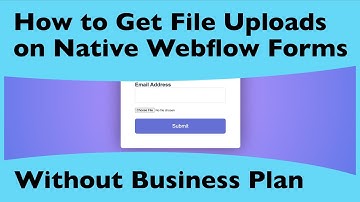 How to Get File Uploads on Native Webflow Forms Without a Business Plan