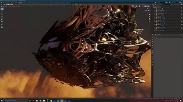 Blender 2.83 - SPACESHIP / Generative Modeling with Modifiers