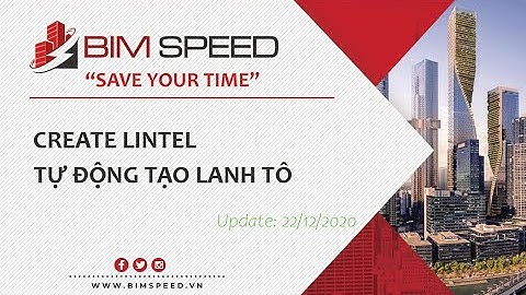 G-30: Create Lintel I Tự động tạo lanh tô