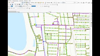 Geometric Network Analysis (Flow Direction) In Arc GIS