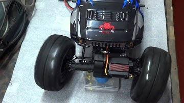 Redcat rockslide rs10xt crawler BTA steering test run