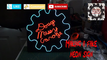 How To Make a Fake Neon Sign Using EL Wire: AN ELECTRONIC ADVENTURE