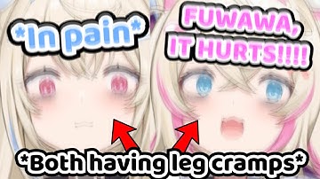 Fuwamoco Are Still in Sync Even When They Were Having a LEG CRAMP