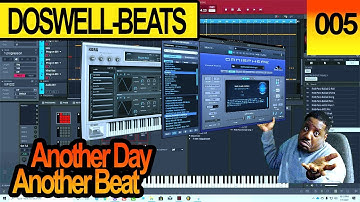 Korg Triton Omnisphere and Electra X used to make a crazy melody in the mpc