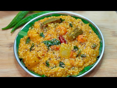 Day:-8 దసరా నవరాత్రి స్పెషల్ ప్రసాదం కదంబం|Navaratri Prasadam Kadambam Recipe In Telugu|Sambar Rice