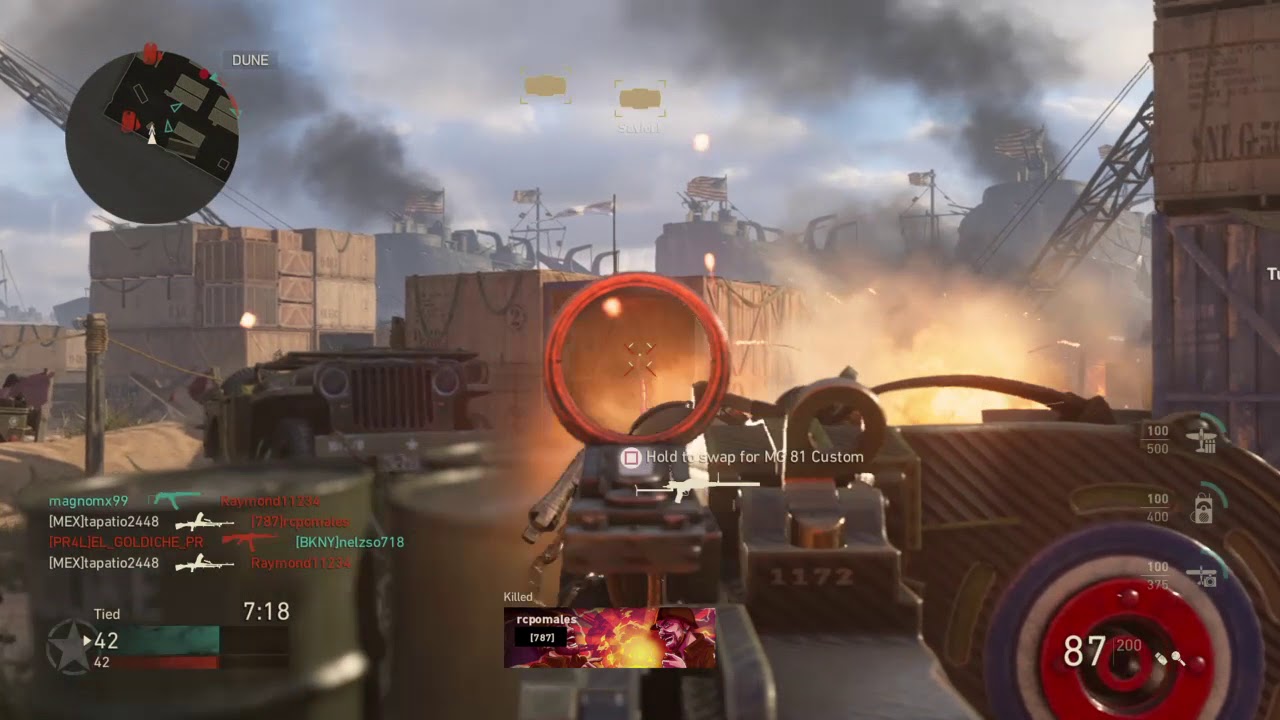 Call of Duty®: WWII getting diamond lmg