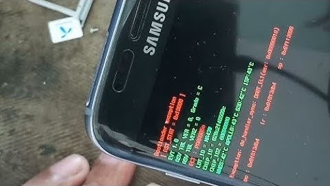 Samsung   S9/ S8  / S7 edge bootloader exception