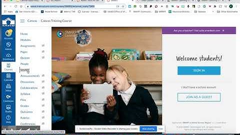 Synchronous: SMART Learning Suite Online with Canvas