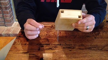 Double Decker Blind Marble Maze Puzzle Box