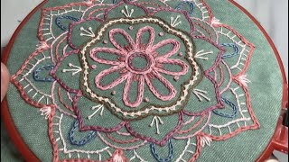 One is more beautiful than the other! Mandala embroidery step by step for beginners!