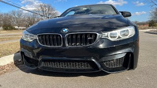 2016 BMW M4 FRONT BUMPER COVER REMOVAL