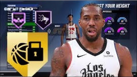 How to make a Kawhi Leonard build!!(NBA2k20)