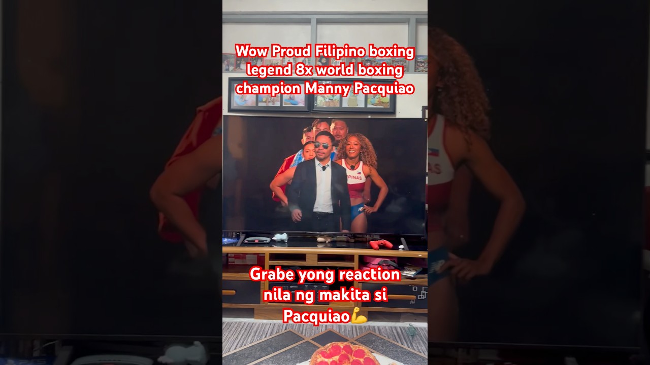 Wow look at everybody reaction when manny pacquiao enter the Physical Asia. Proud Filipino