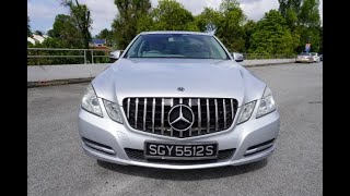 Mercedes Benz E 200 YOM 2011 Silver- SND5356D/ SGY5512S