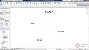CGS Revit Tools - Text - New Features 2016