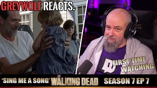 THE WALKING DEAD- Episode 7x7 &#39;Sing Me a Song&#39;  | REACTION/COMMENTARY - FIRST WATCH