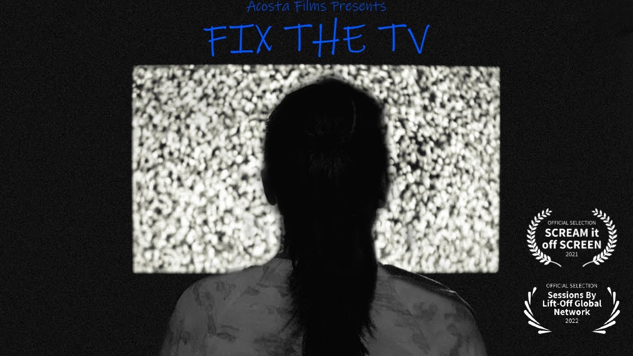 FIX THE TV | No Budget iPhone Shot Horror Short Film | 2021