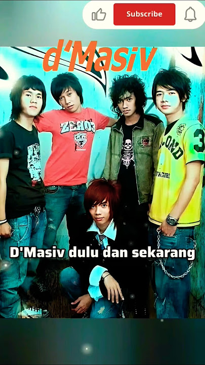 D'MASIV THEN AND NOW #shorts #music #poprock #dmasive #thenandnow