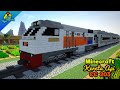 Minecraft | Locomotive Ride Kereta Api CC 203 | Little Tiles Mod