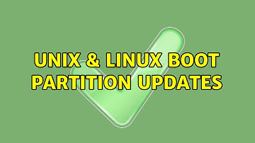 Unix & Linux: boot partition updates
