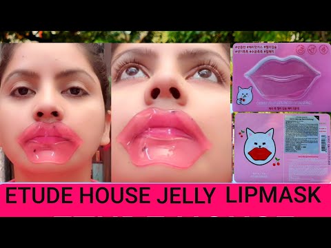 Etude house cherry jelly lips patch vitalizing lipmask review | RARA | lipscare in winters |