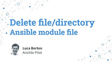 Delete file or directory  - Ansible module file