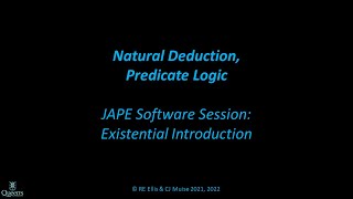Famous Logic38bExistentialIntroduction Profile