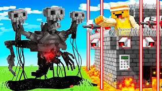 CUSTOM BOSSES vs The Most Secure House in Minecraft