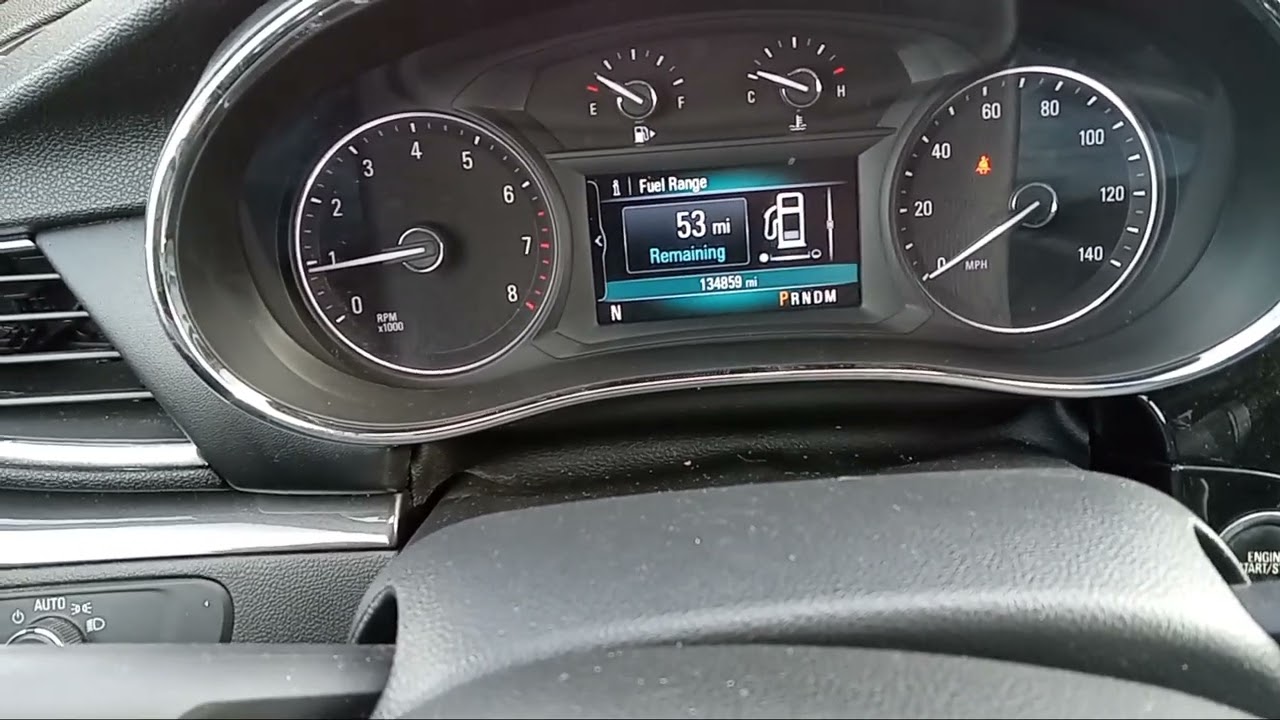 How to Reset the Oil Life in a Buick Encore (2013-2022) | Quick & Easy Tutorial